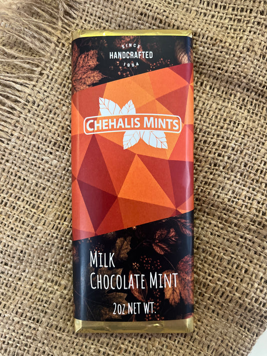 Fall Milk Chocolate Mint Candy Bar